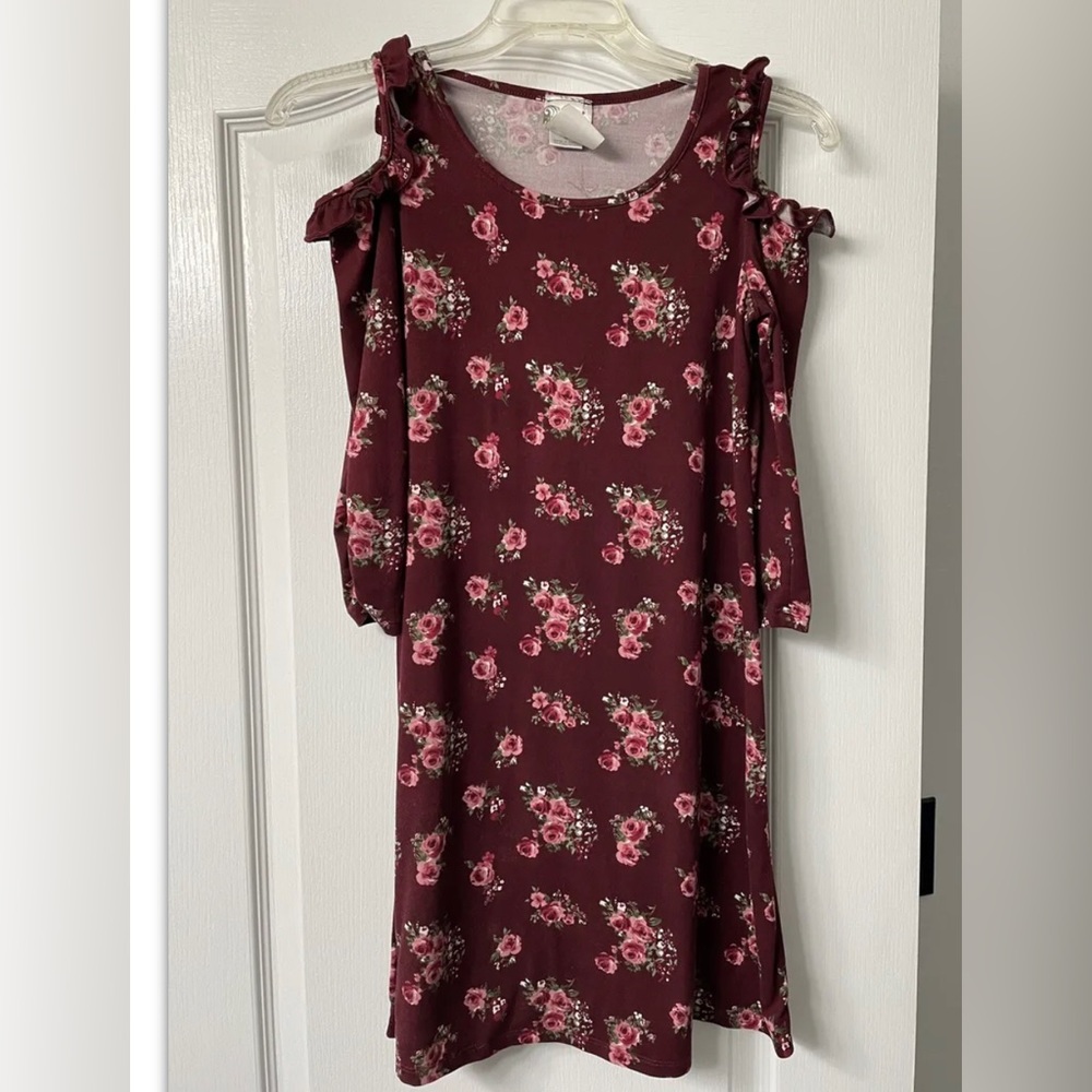 Jenna and Jessie cold shoulder dress SZ 12
